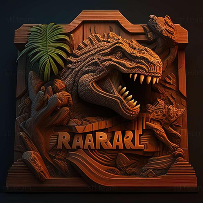 3D модель Игра Jurassic Park Rampage Edition (STL)